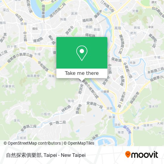 自然探索俱樂部 map