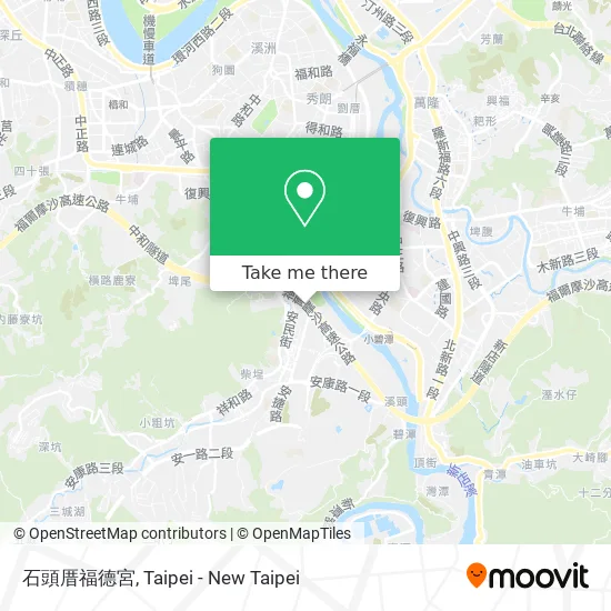 石頭厝福德宮 map