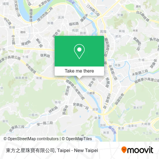 東方之星珠寶有限公司地圖