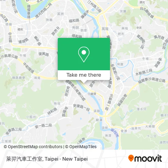 萊羿汽車工作室地圖