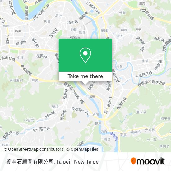 養金石顧問有限公司 map