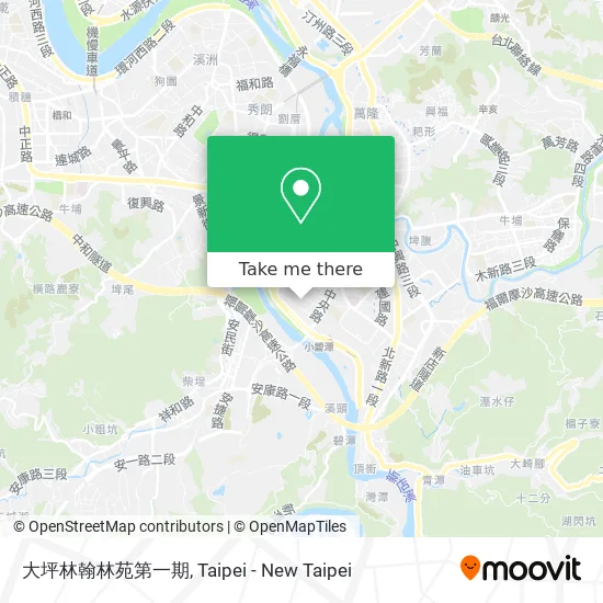 大坪林翰林苑第一期 map