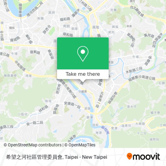希望之河社區管理委員會地圖