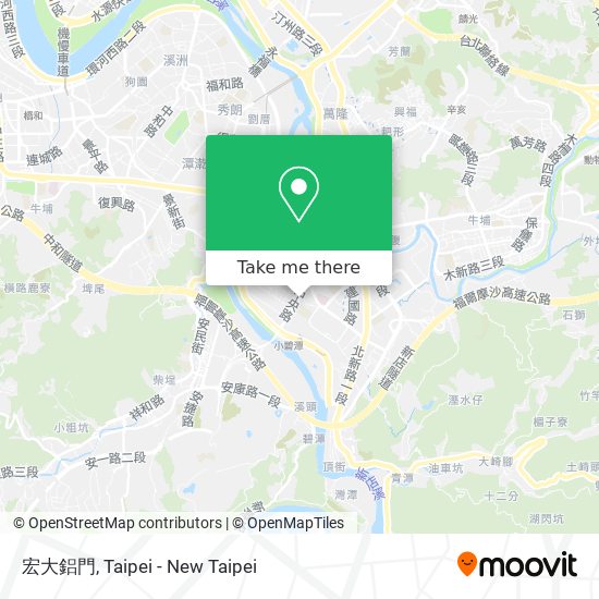 宏大鋁門地圖