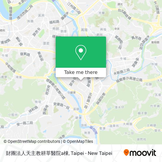 財團法人天主教耕莘醫院a棟 map