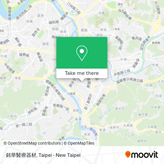 銘華醫療器材 map