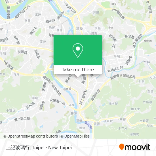 上記玻璃行 map