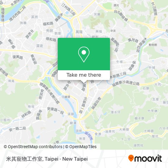 米其寵物工作室 map
