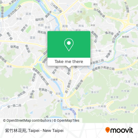 紫竹林花苑地圖