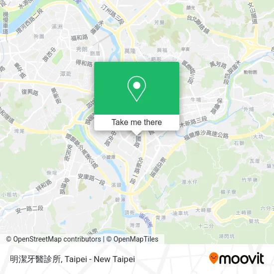 明潔牙醫診所 map