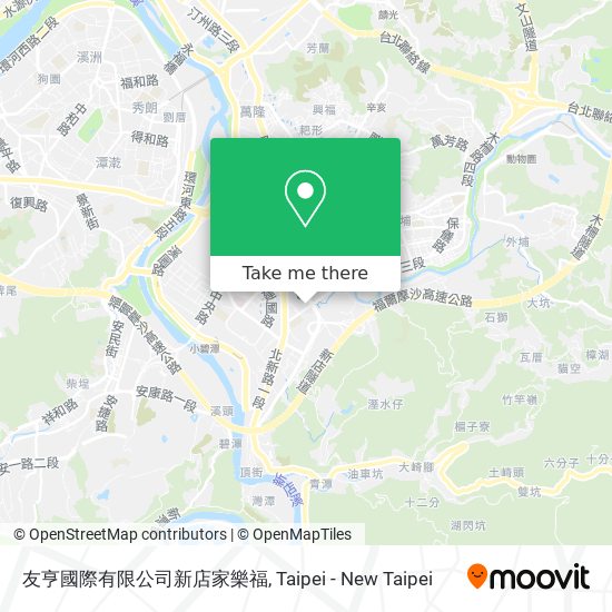 友亨國際有限公司新店家樂福 map