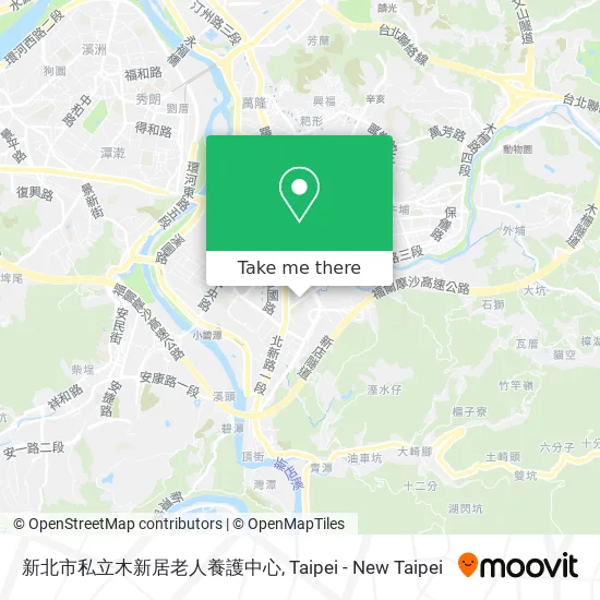 新北市私立木新居老人養護中心 map