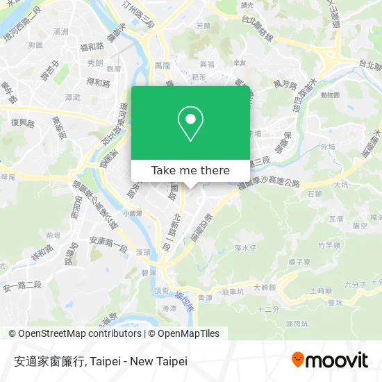 安適家窗簾行 map