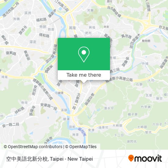 空中美語北新分校 map