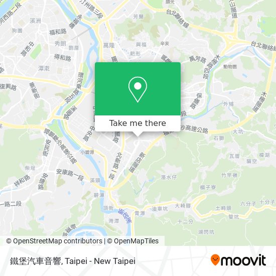 鐵堡汽車音響 map
