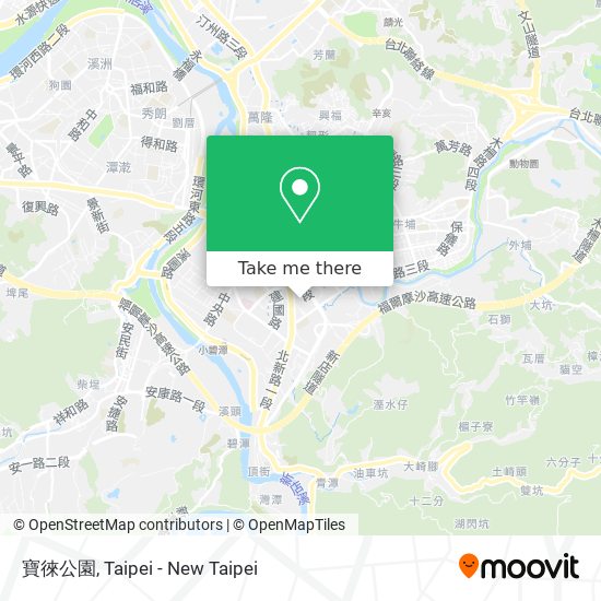 寶徠公園地圖