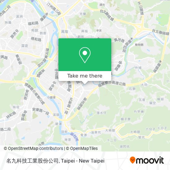 名九科技工業股份公司 map