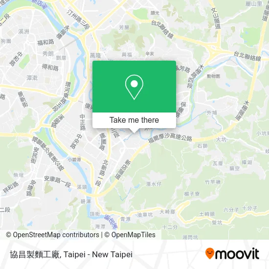 協昌製麵工廠地圖