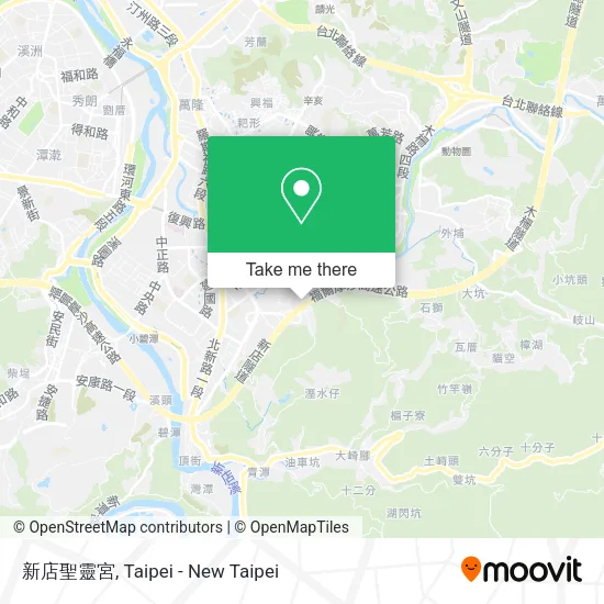 新店聖靈宮 map