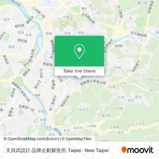 天貝武設計 品牌企劃製造所 map
