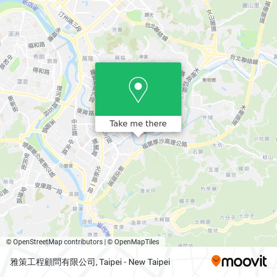 雅策工程顧問有限公司地圖