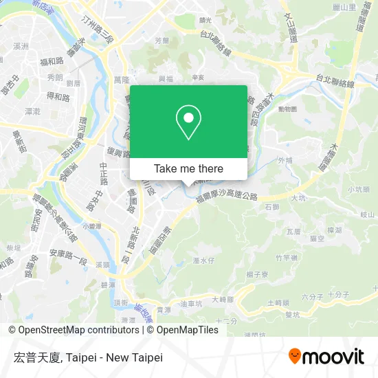 宏普天廈地圖