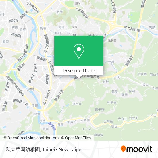 私立華園幼稚園地圖