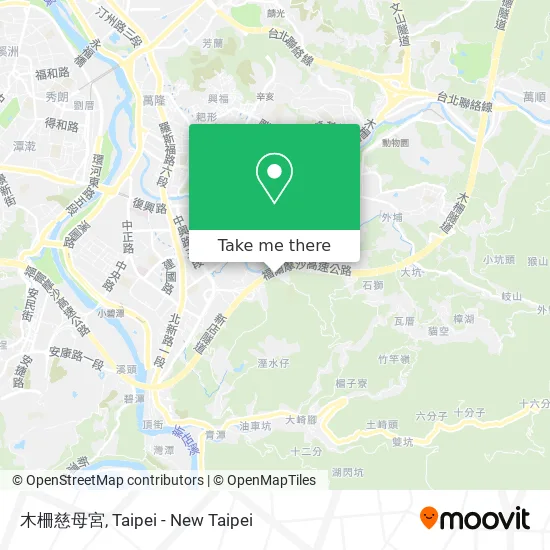 木柵慈母宮 map