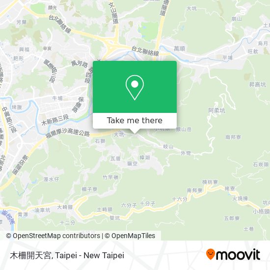 木柵開天宮地圖