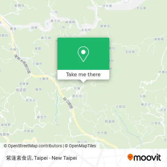 紫蓮素食店地圖