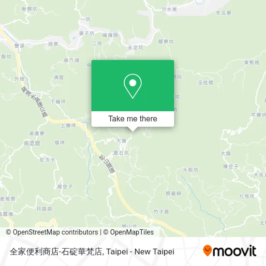 全家便利商店-石碇華梵店地圖