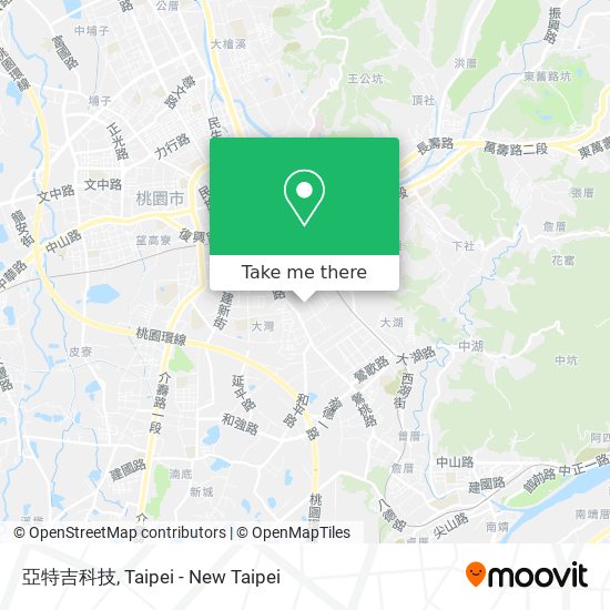 亞特吉科技地圖