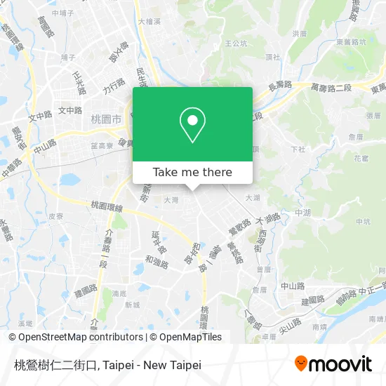 桃鶯樹仁二街口 map