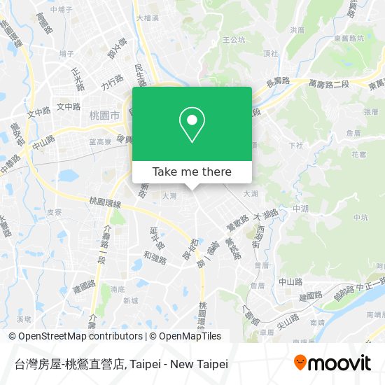 台灣房屋-桃鶯直營店 map