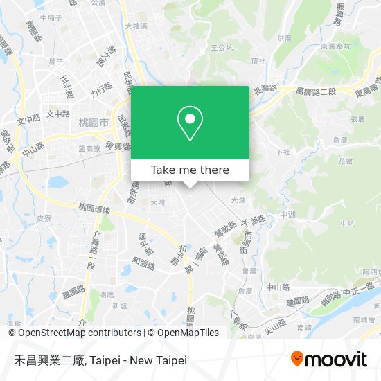 禾昌興業二廠地圖