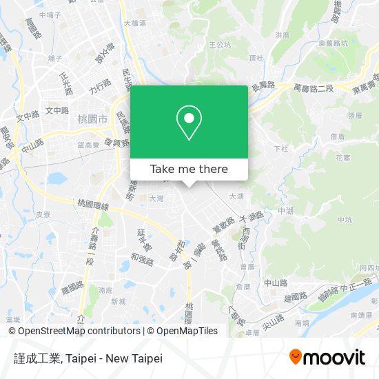 謹成工業 map