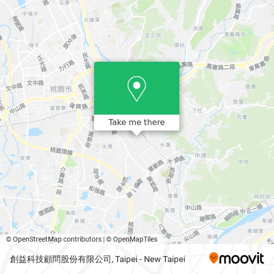 創益科技顧問股份有限公司 map