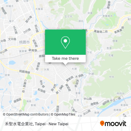 禾聖水電企業社地圖