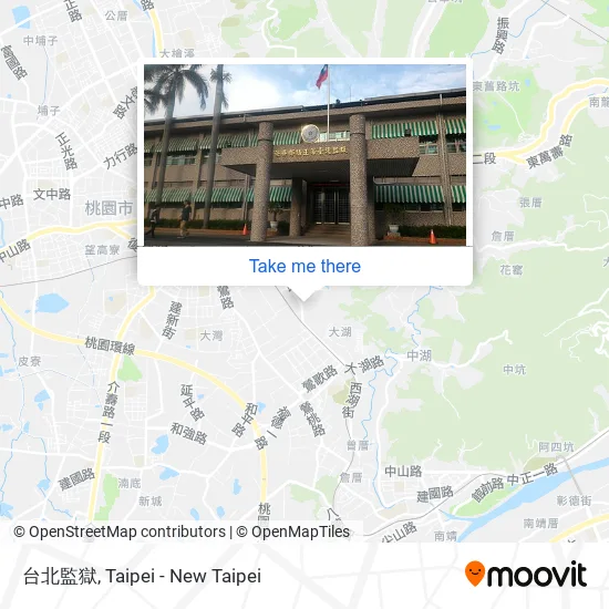 台北監獄地圖