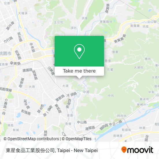 東星食品工業股份公司 map