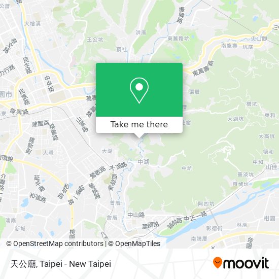 天公廟 map