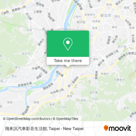 飛來訊汽車影音生活館 map