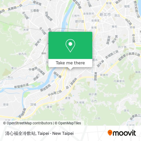 清心福全冷飲站 map