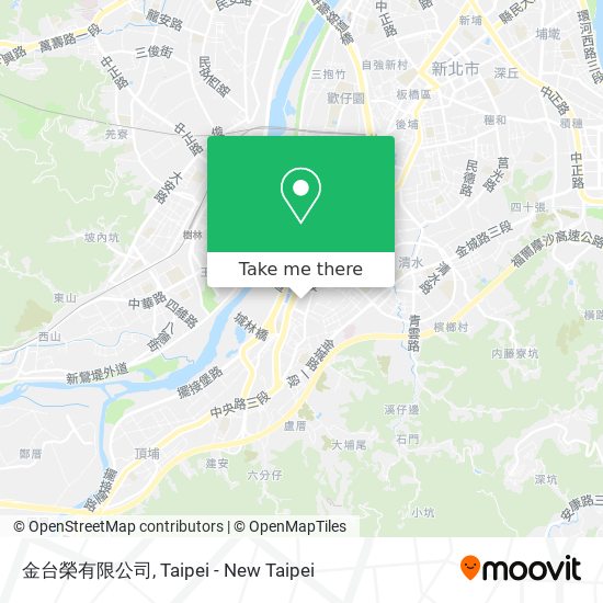 金台榮有限公司 map