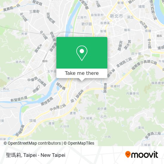 聖瑪莉 map