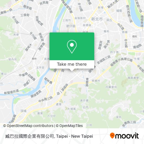 臧巴拉國際企業有限公司 map