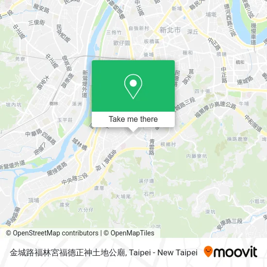 金城路福林宮福德正神土地公廟 map