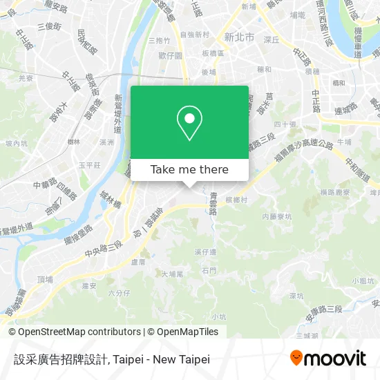設采廣告招牌設計 map