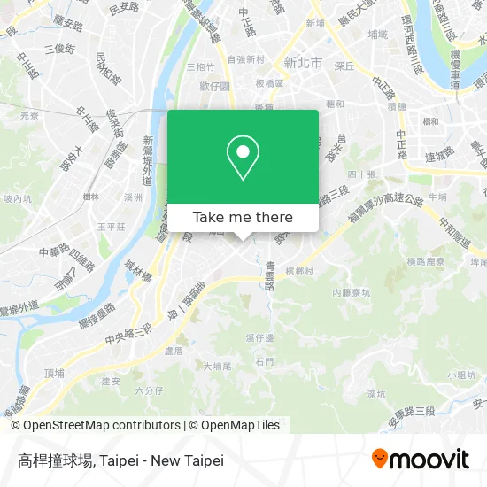 高桿撞球場 map