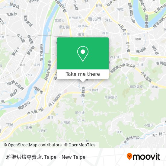 雅聖烘焙專賣店 map